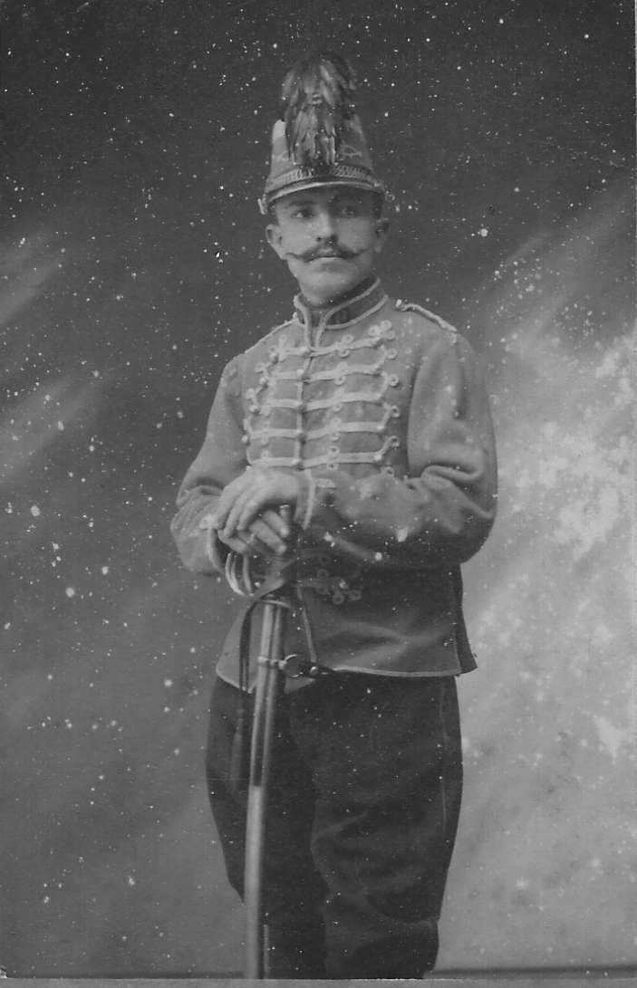 Maurice Fougère en uniforme
